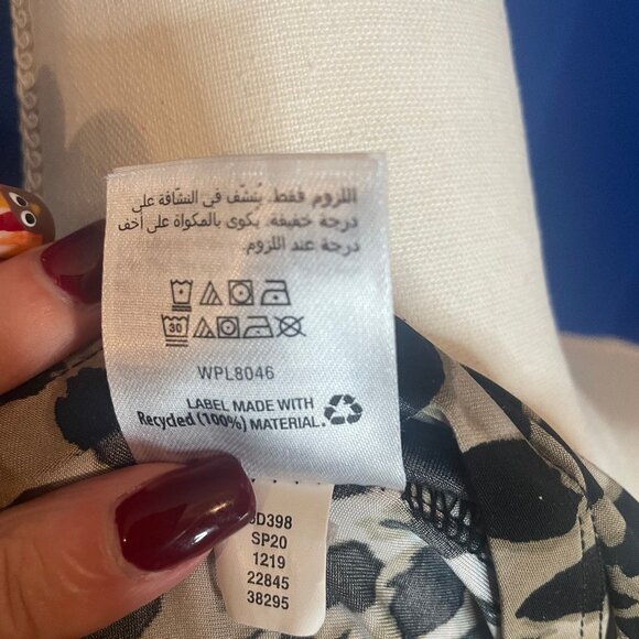 I.N.C. International Concepts Women's Print Zip-Pocket Top - Picture 6 of 6